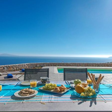 Tranquil Sea View Villa With Private Pool, Just 2Km From The Beach! Агиа Галини Экстерьер фото