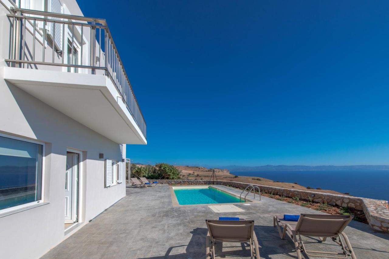 Tranquil Sea View Villa With Private Pool, Just 2Km From The Beach! Агиа Галини Экстерьер фото